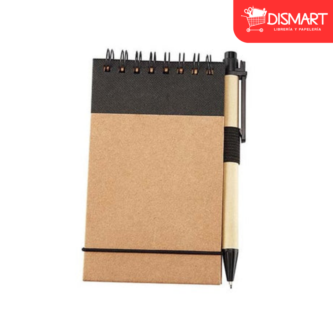 LIBRETA GREEN PLANET NEGRA