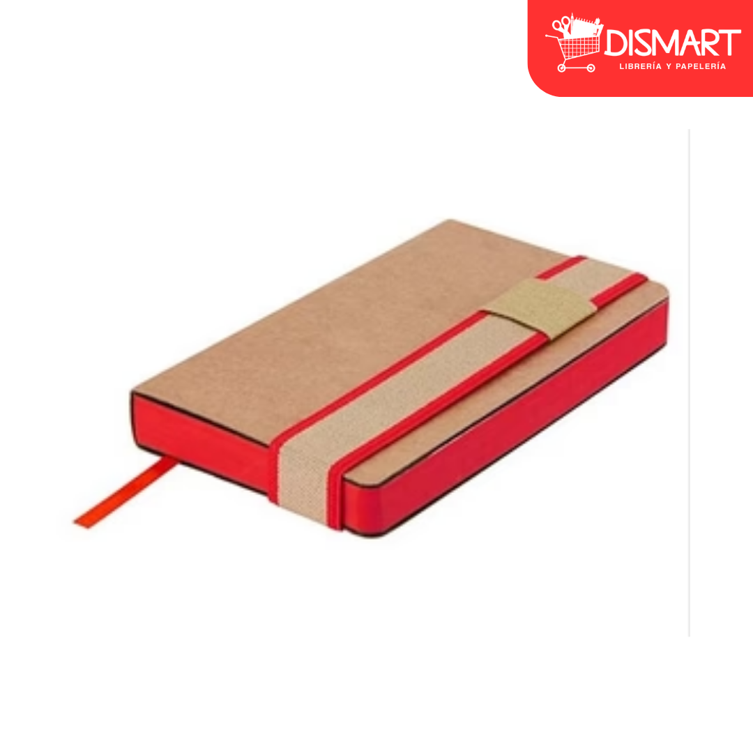 LIBRETA ECOLIER ROJO ECOLÓGICO