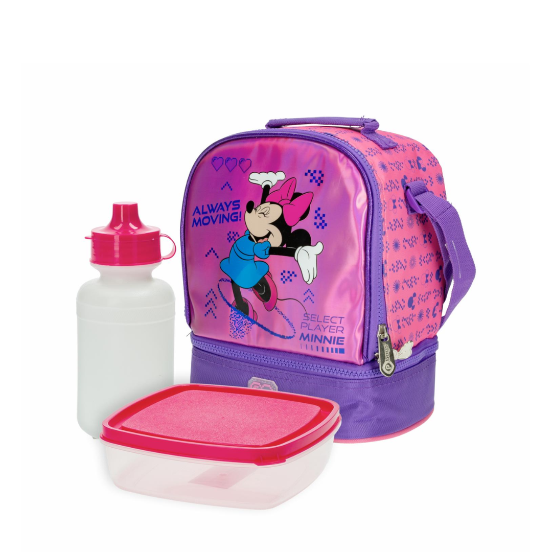 Lonchera Minnie Rosada Primavera.