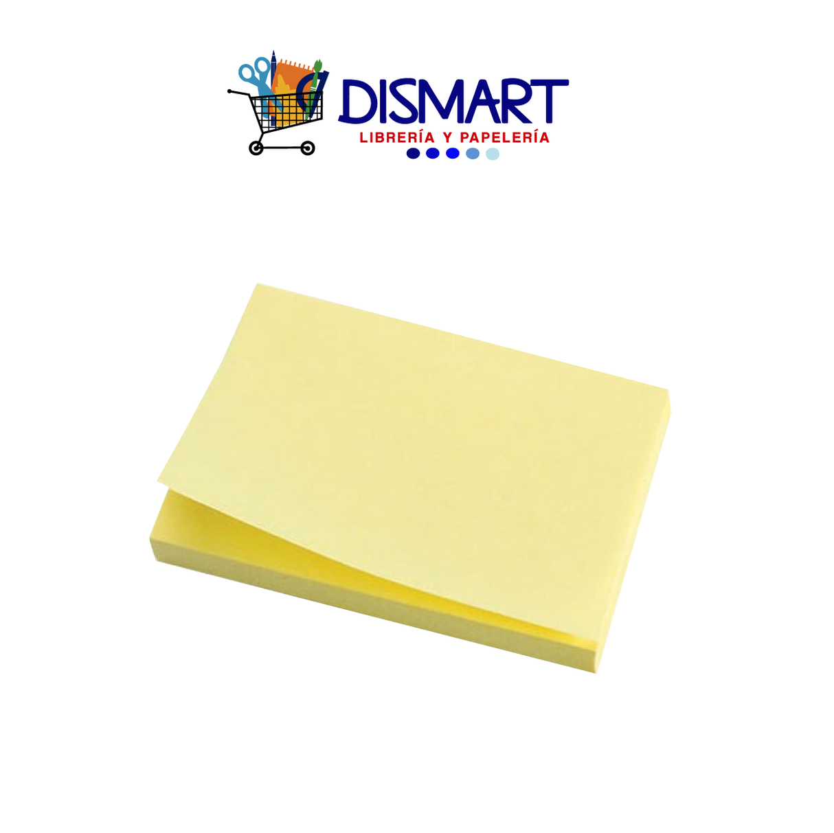 Block de Notas 2x3" 100H Amarillo