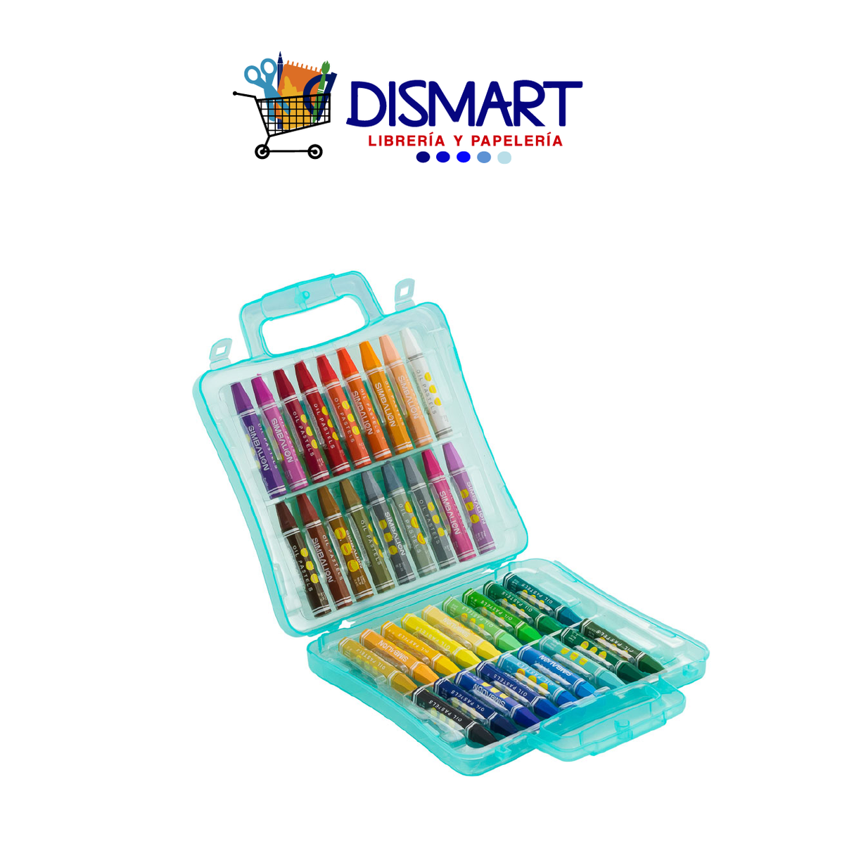 Crayón Pastel Oil 36c Caja Plástica Simbalion