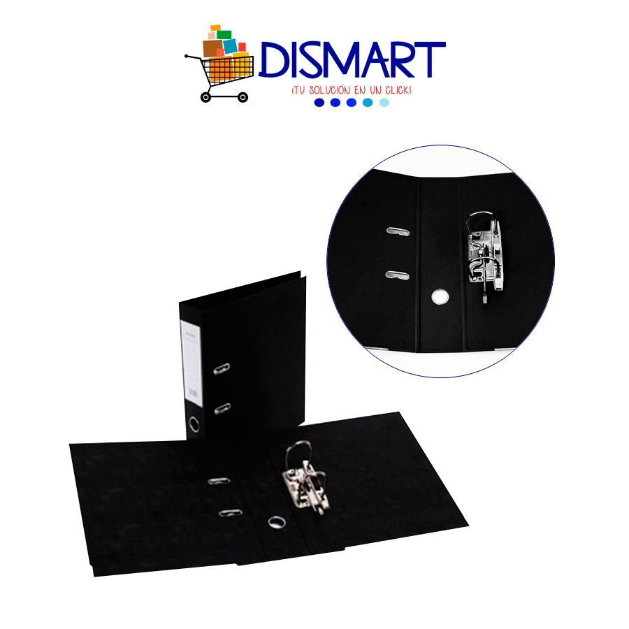 Archivador Material Vinil Tamaño Carta Negro