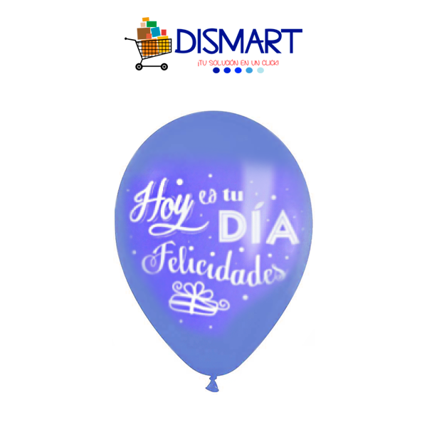 Globo Estándar #12 Hoy es tu día Estándar 12pcs. Flexouniversal