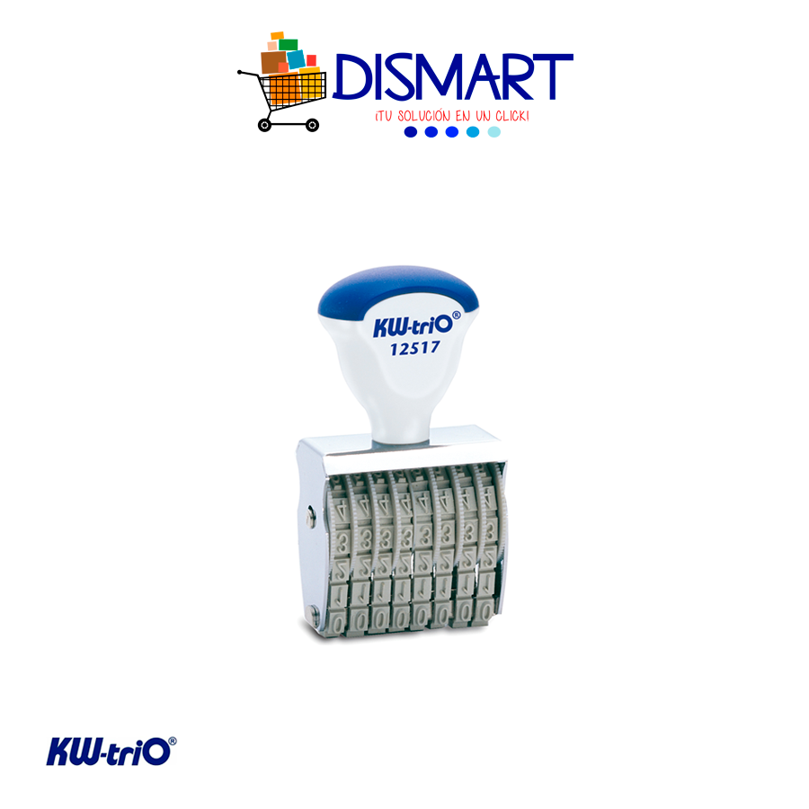 Numeradora Sello 5mm 8 dígitos KW Trio