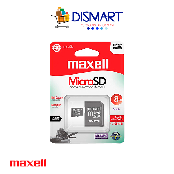 Tarjeta de Memoria Micro SD 64GB – Dismart GT