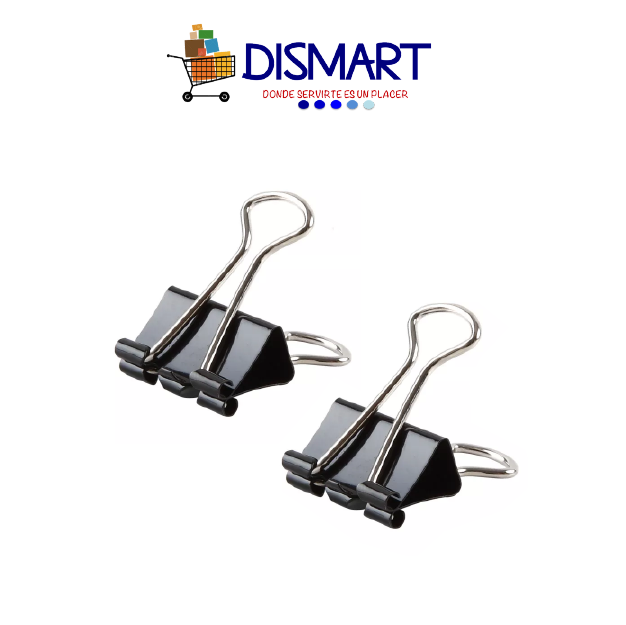Binder Clip (Prensa Papeles) Negro - 32mm