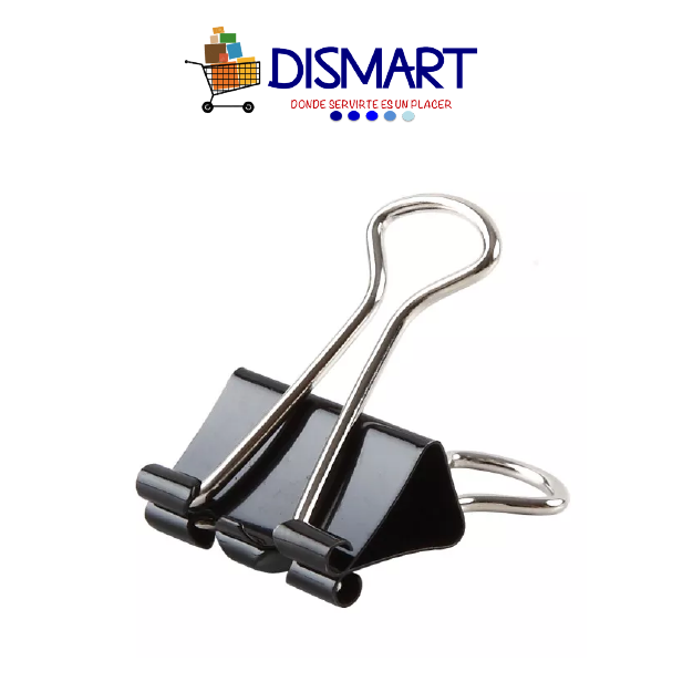 Binder Clip (Prensa Papeles) Negro - 51mm