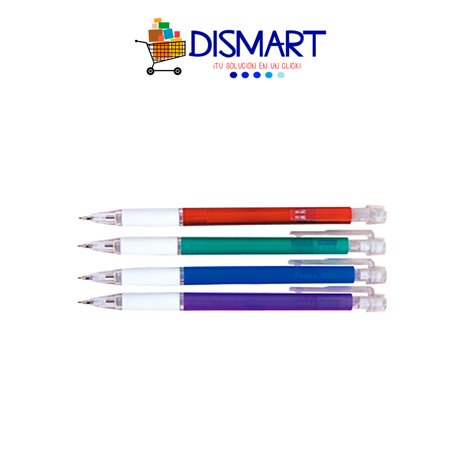 Portaminas Plástico Estandar 0.7mm Surtido Traslucido. Winning