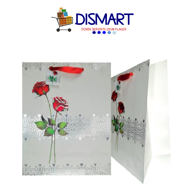 Bolsa De Regalo Para Dama Rosas