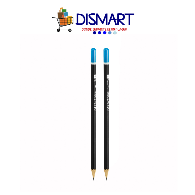 Lápiz de Dibujo. Tonalidad 3B. Triangular. Fast