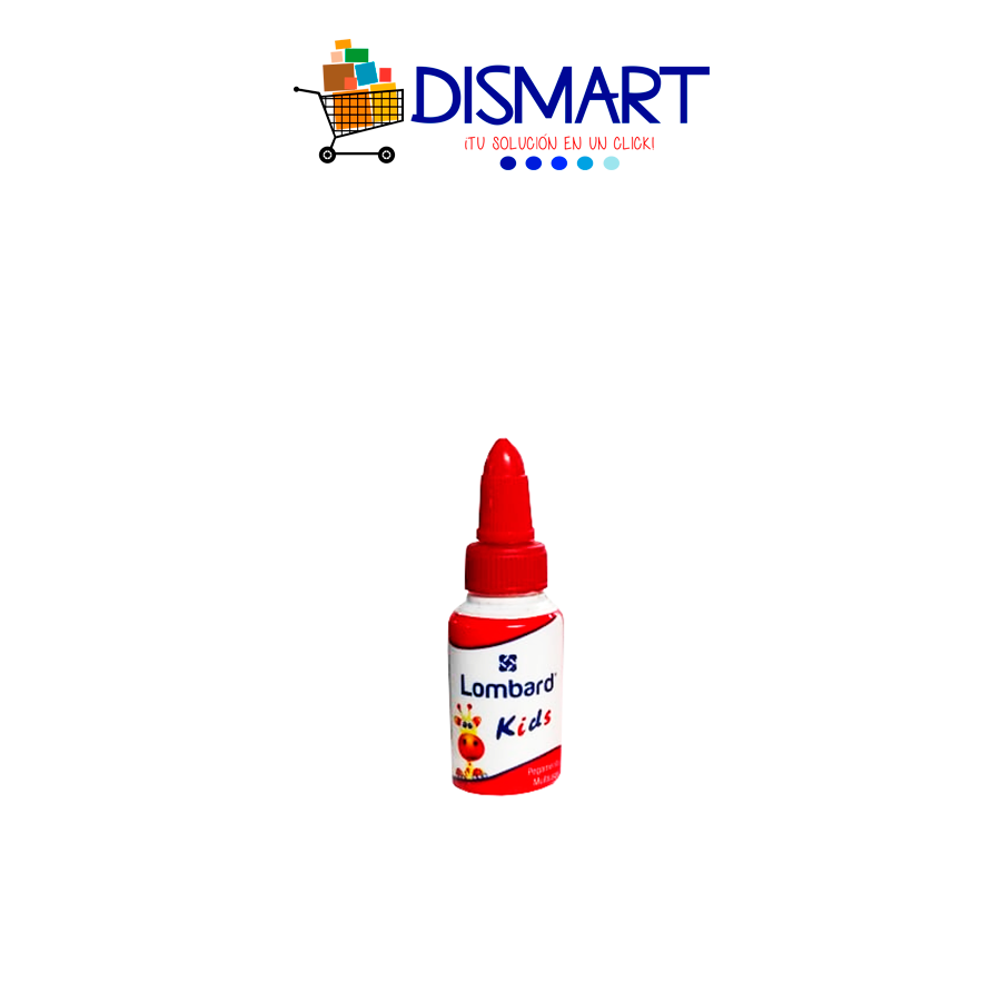 Goma Liquida Escolar 1 Onza Blanco Lombard