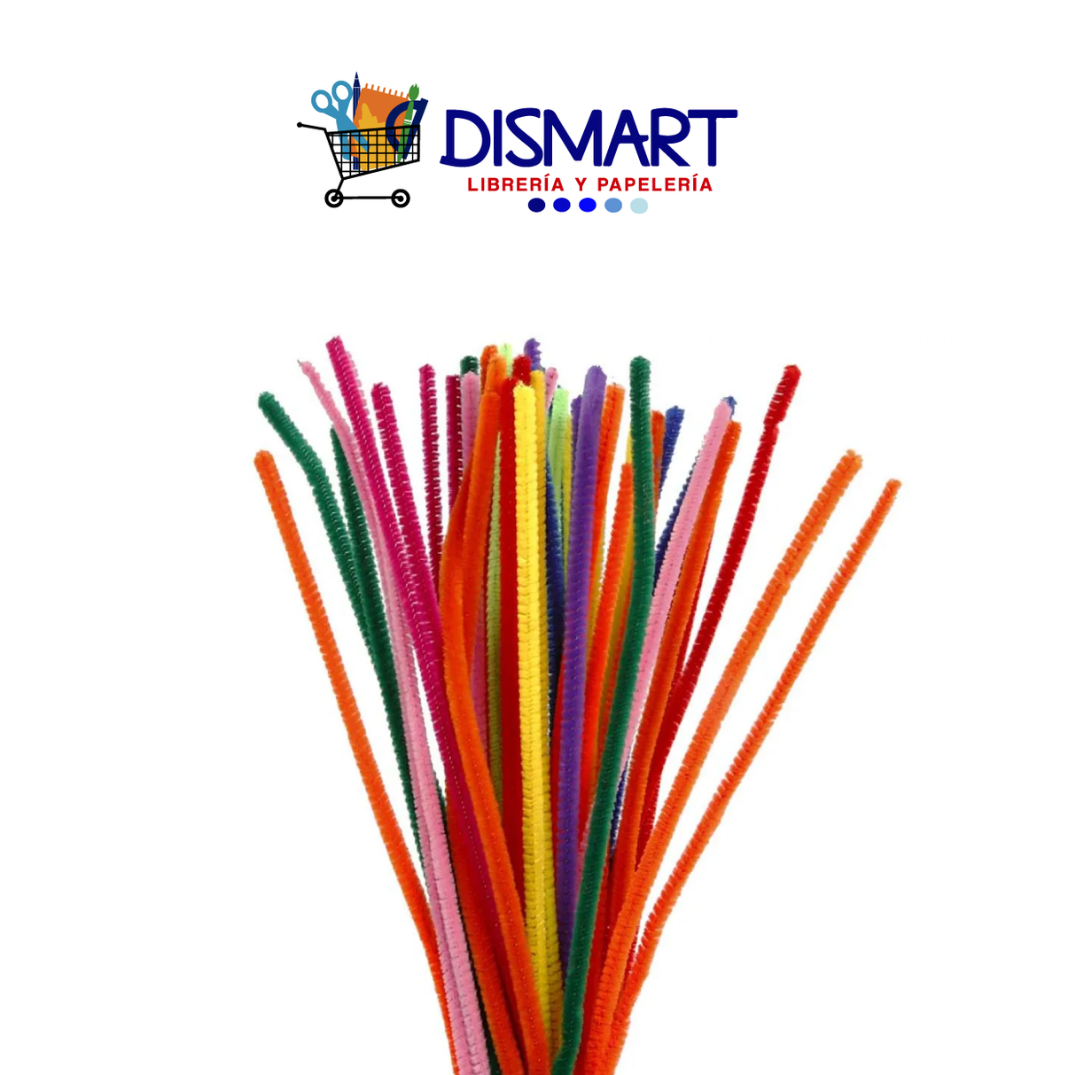 Limpiapipas Liso . Colores Surtidos. Bolsa x 100pcs. Continental