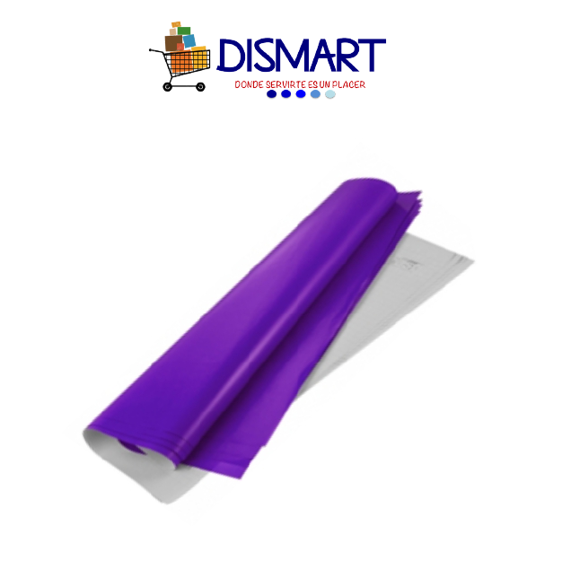 Papel Lustre Pliego Morado