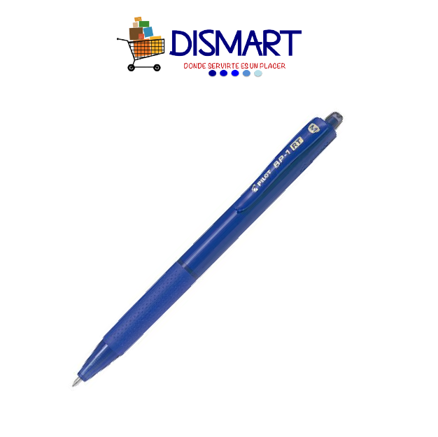 Bolígrafo punto fino 0.7mm Azul - Pilot BP-1 RT