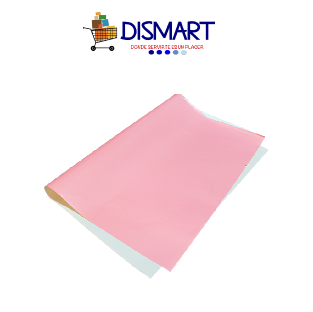 Papel Lustre Pliego Rosado