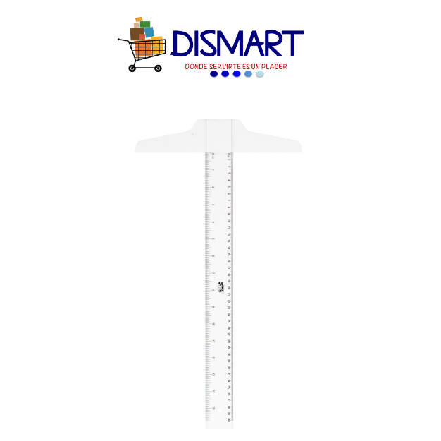 Regla T Acrílica Profesional. 40cm. Fast