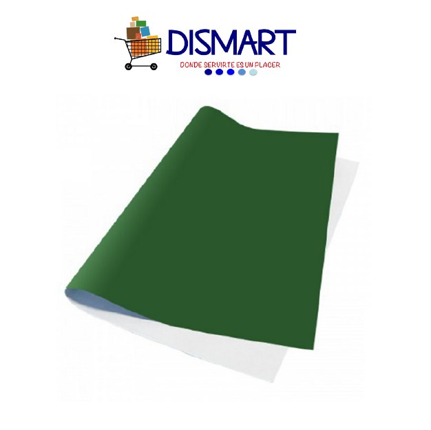 Papel Lustre Pliego Verde Oscuro
