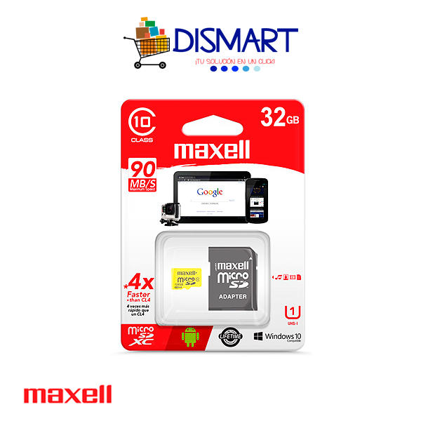 Tarjeta de Memoria Micro SD 32GB