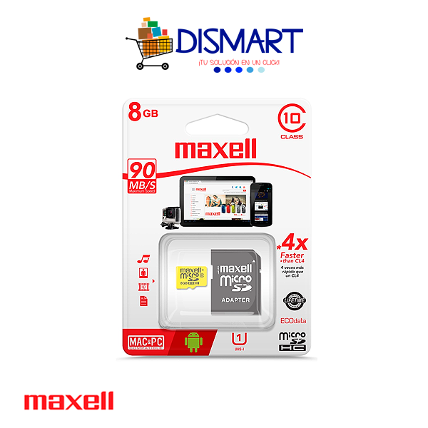 Tarjeta de Memoria Micro SD 8GB