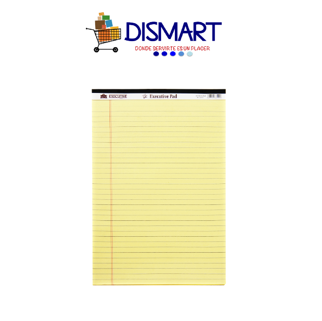 Block Rayado Nacional. Amarillo. T/Oficio. 50H