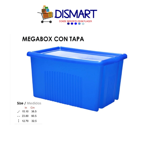 Caja Plástica Para Archivo - MegaBox