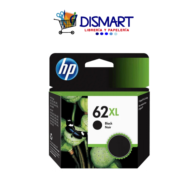 Cartucho Original HP Color Negro 62XL