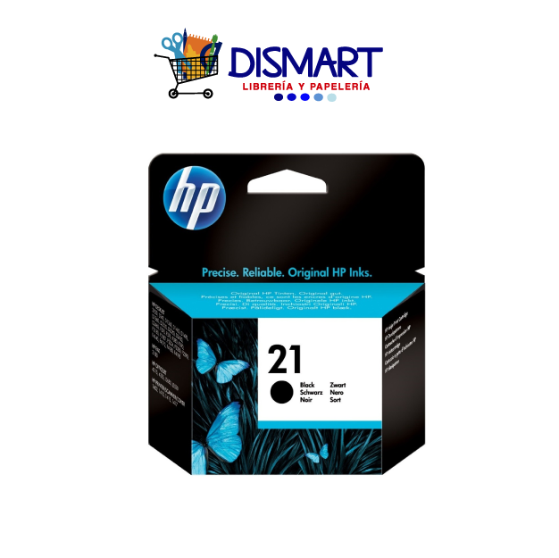 Cartucho Original HP Color Negro 21
