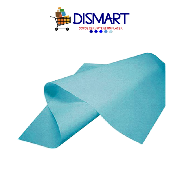 Papel China Liso Pliego 18.5"x25.5" Celeste
