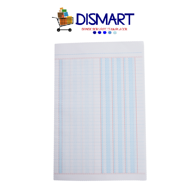 Cuadernillo de 3 Columnas Oficio. S/M.