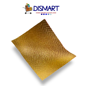Foami Estampado Pliego 50x70cm Piel Dorado . Continental
