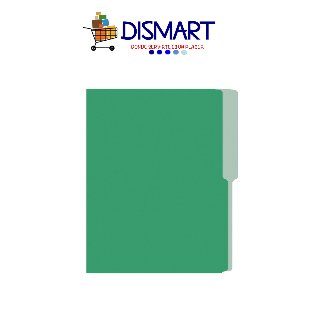 Folder Liso Colores Carta Aqua