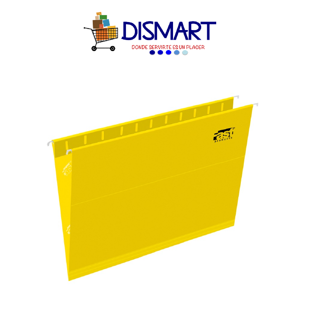 Folder Colgante. Color Amarillo. T/Oficio. Fast