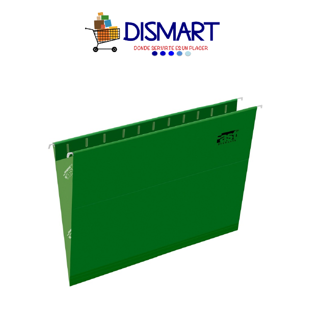 Folder Colgante. Color Verde. T/Oficio. Fast