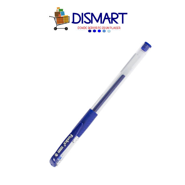 Bolígrafo Gel punto fino 0.5mm Azul - Foska