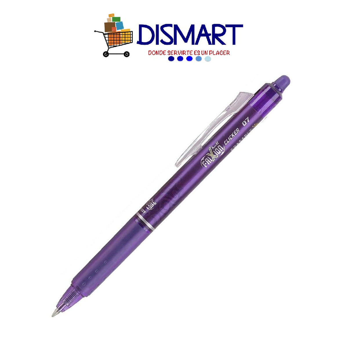 Bolígrafo Borrable punto fino 0.7mm Morado - Pilot Frixion