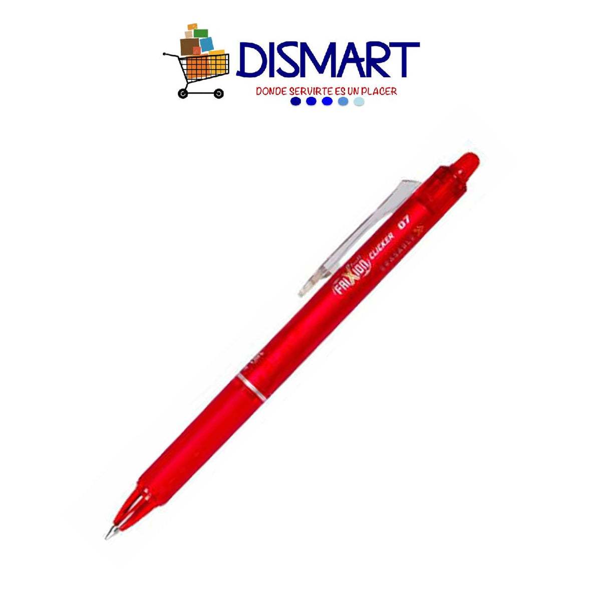 Bolígrafo Borrable punto fino 0.7mm Rojo - Pilot Frixion