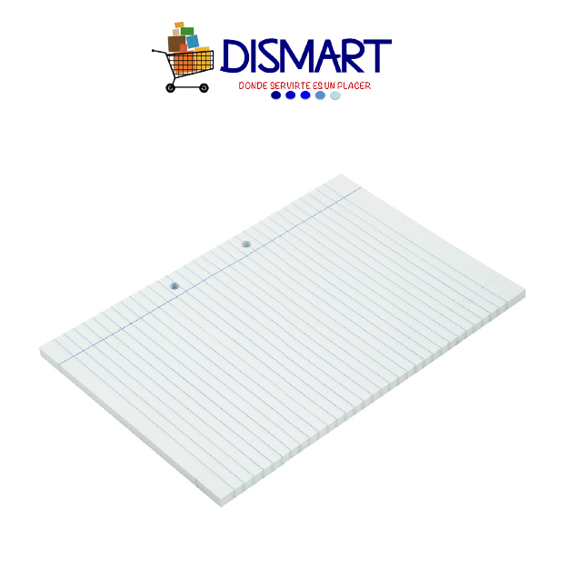 Hojas Lineas T/Oficio. Paquete 100 Hojas