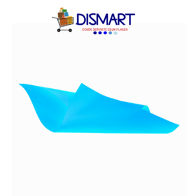 Papel Iris 80grm Spectra Oficio Turquesa. R/500H