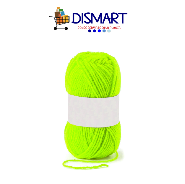 Lana Escolar Ovillo 15grm Verde Lima Continental