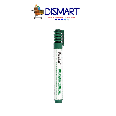 Marcador Pizarra P. Redonda Desechable Verde. Foska