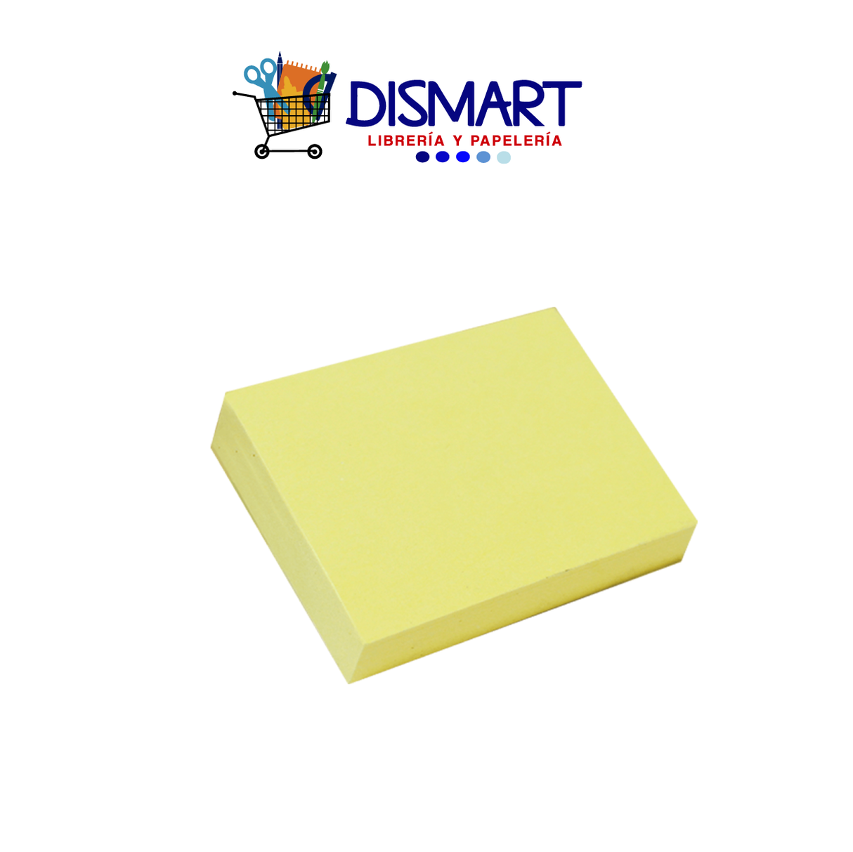 Block de Notas Adhesivo 1.5x2 100H Amarillo
