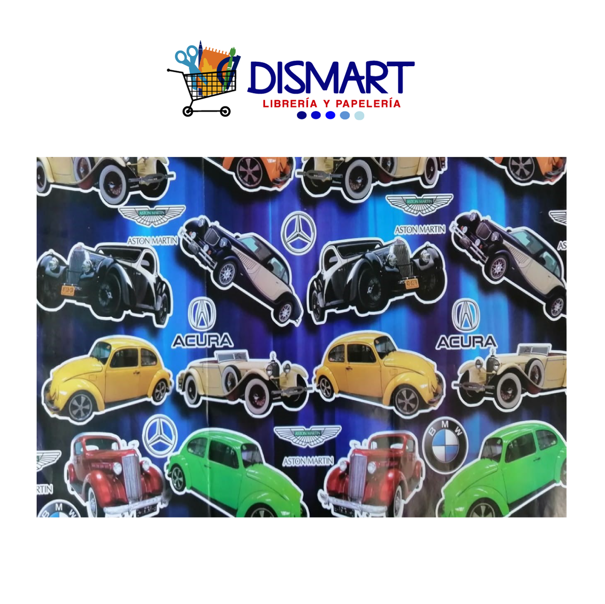 Papel Regalo Carro BMW