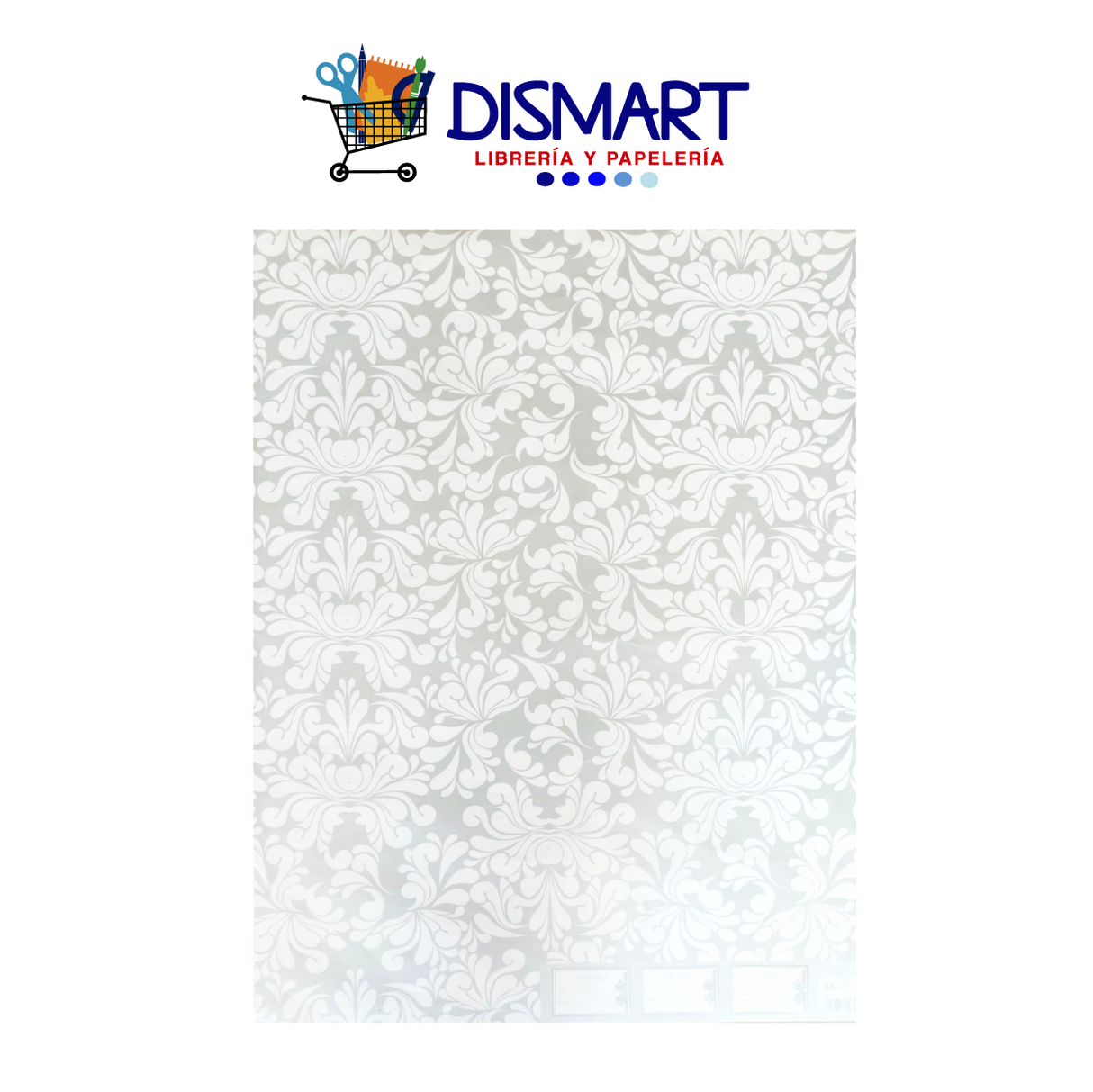 Papel Regalo Boda Plateado