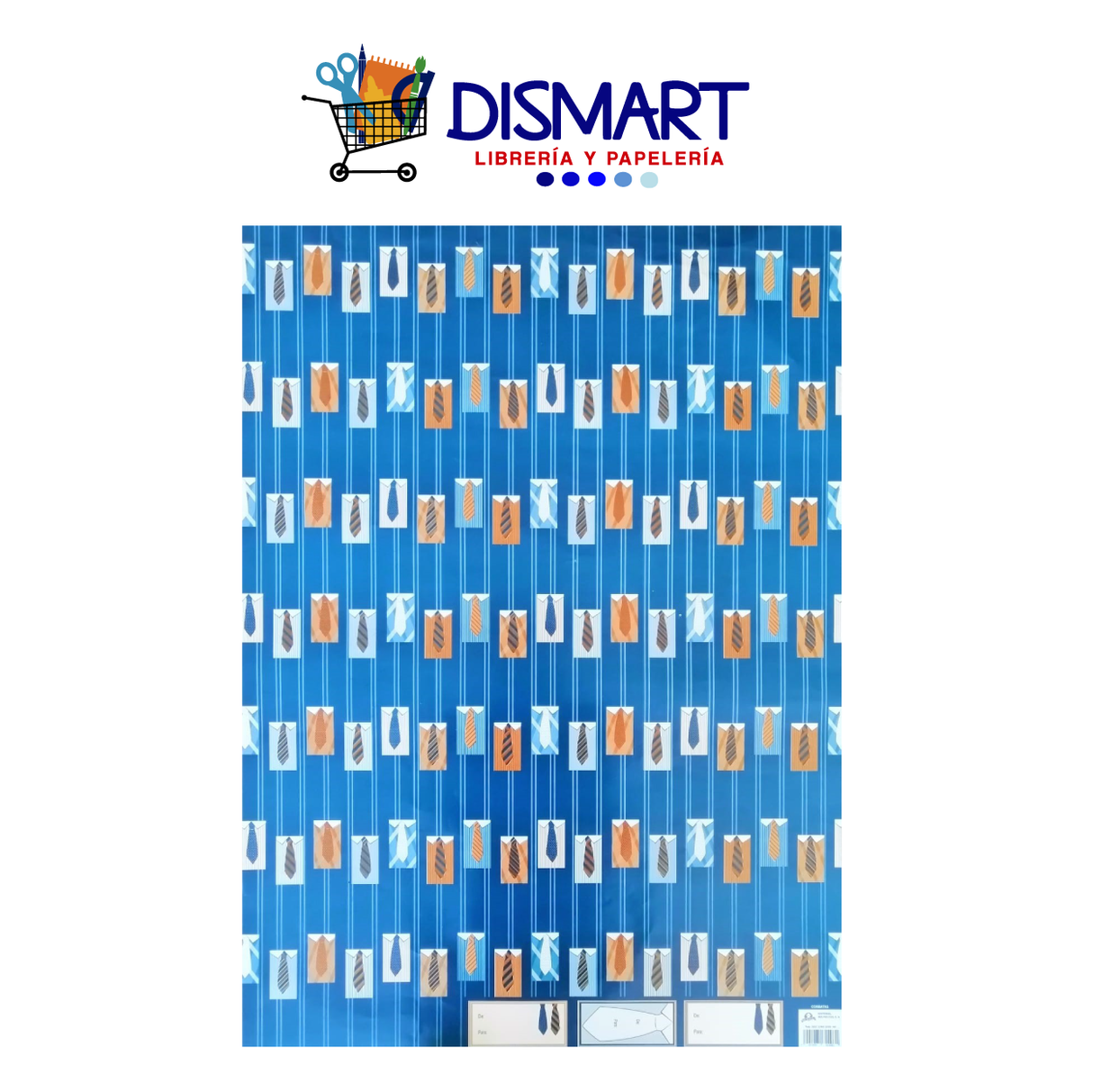 Papel Regalo Caballero Corbatas