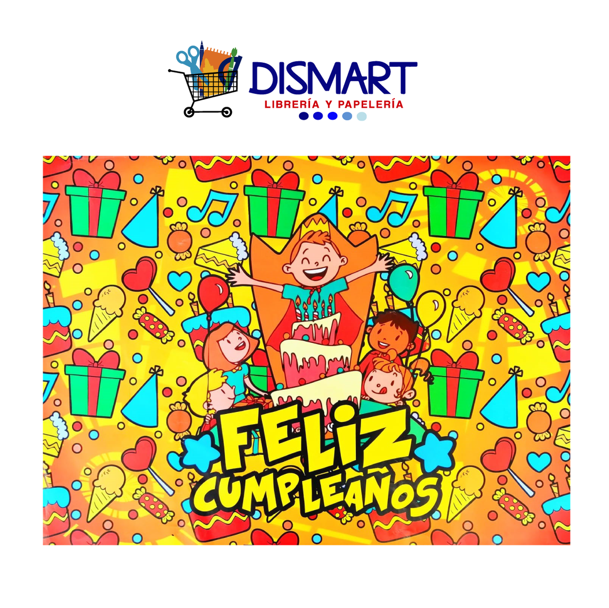 Papel Regalo Cumpleaños Niño