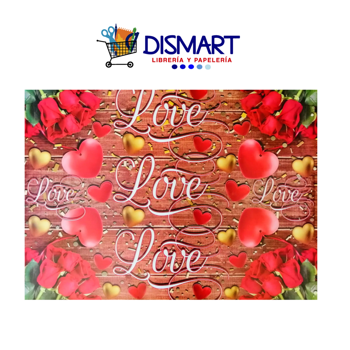 Papel Regalo Love Corazón