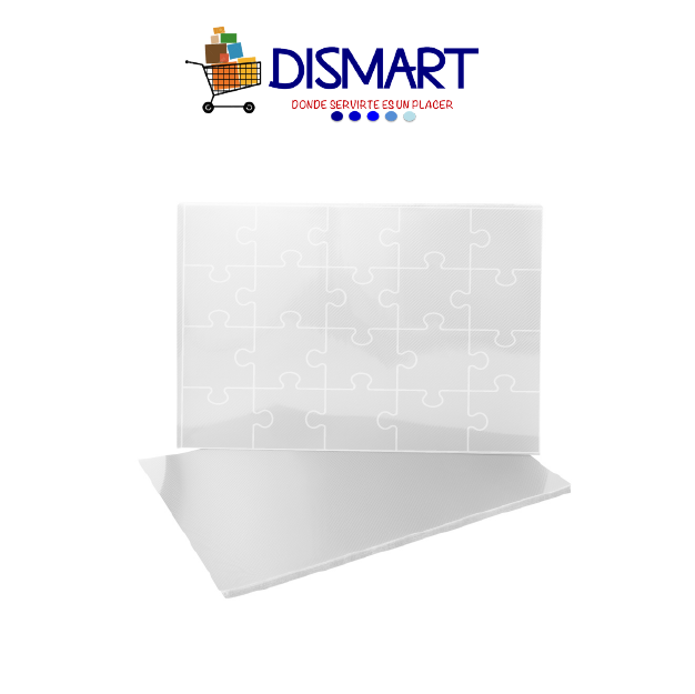 Pasta Plástica Rompecabeza Carta Transparente 50pcs Zebra