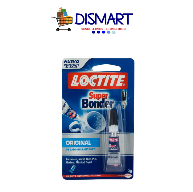 Goma /Pegamento Instantáneo 3G Blister Super Bonder Tubo.