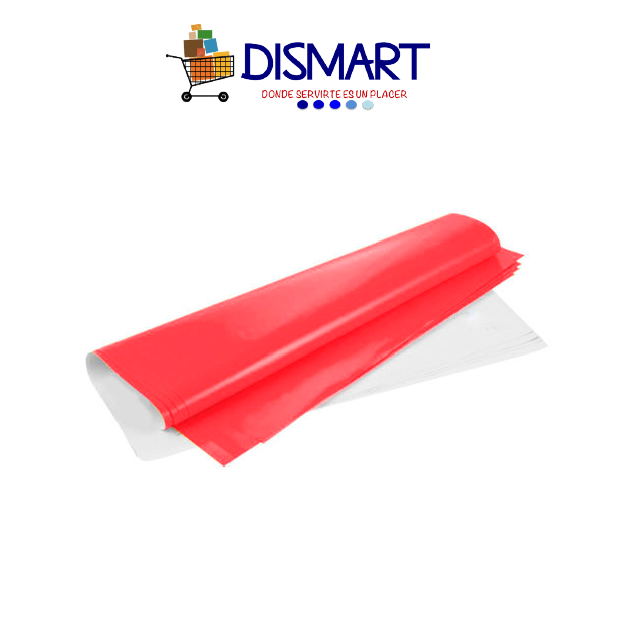 Papel Lustre Pliego Rojo