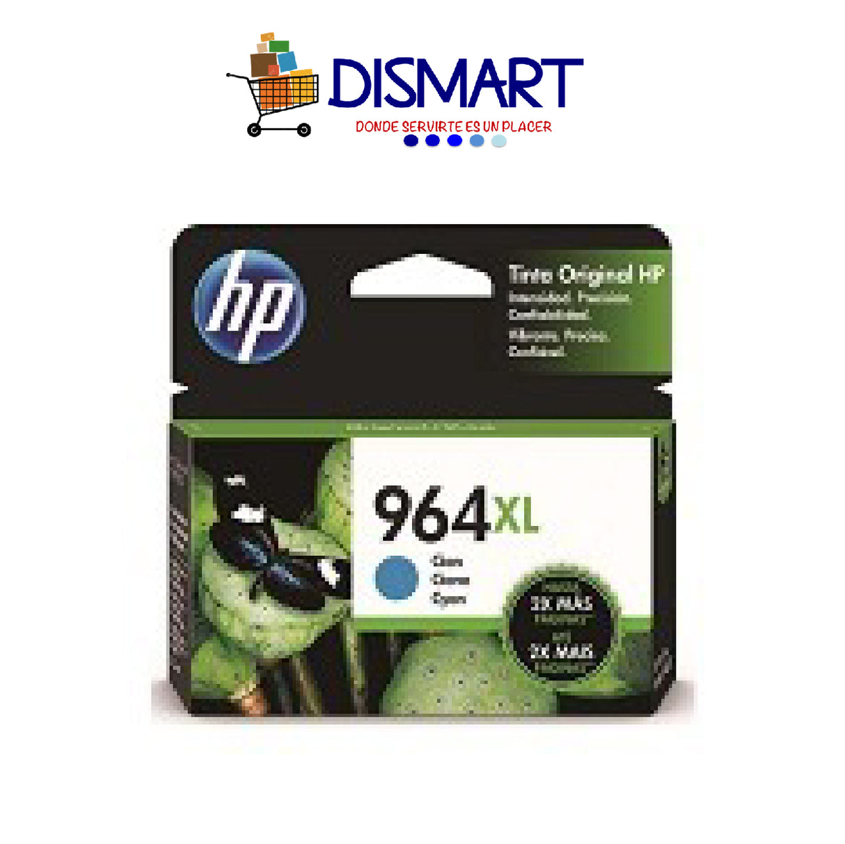 Cartucho Original HP Cian 964XL